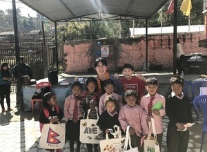 주한 네팔 대사관과 호비한국본부가 함께한 해외문화교류봉